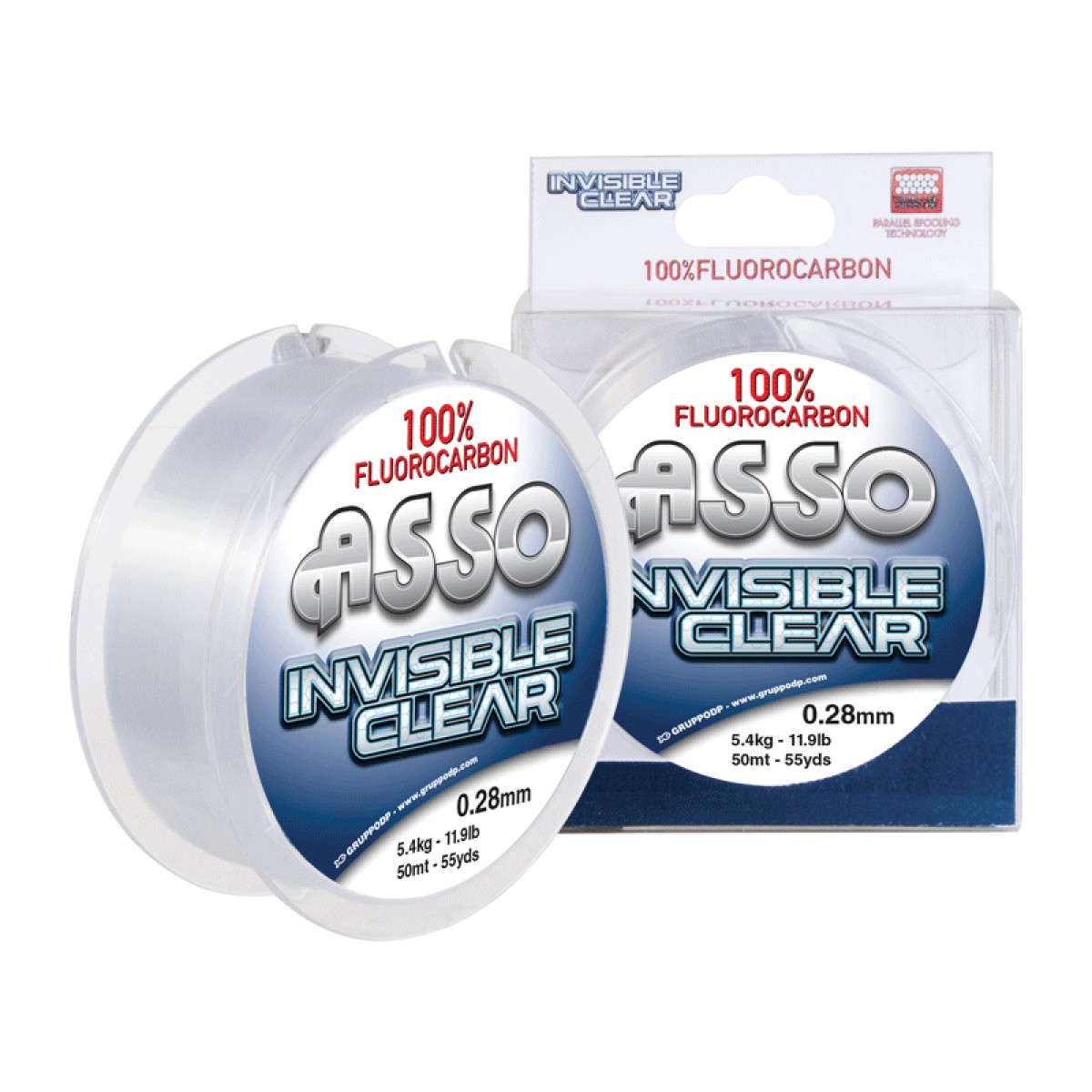Asso Invisible Clear %100 Fluorocarbon Misina