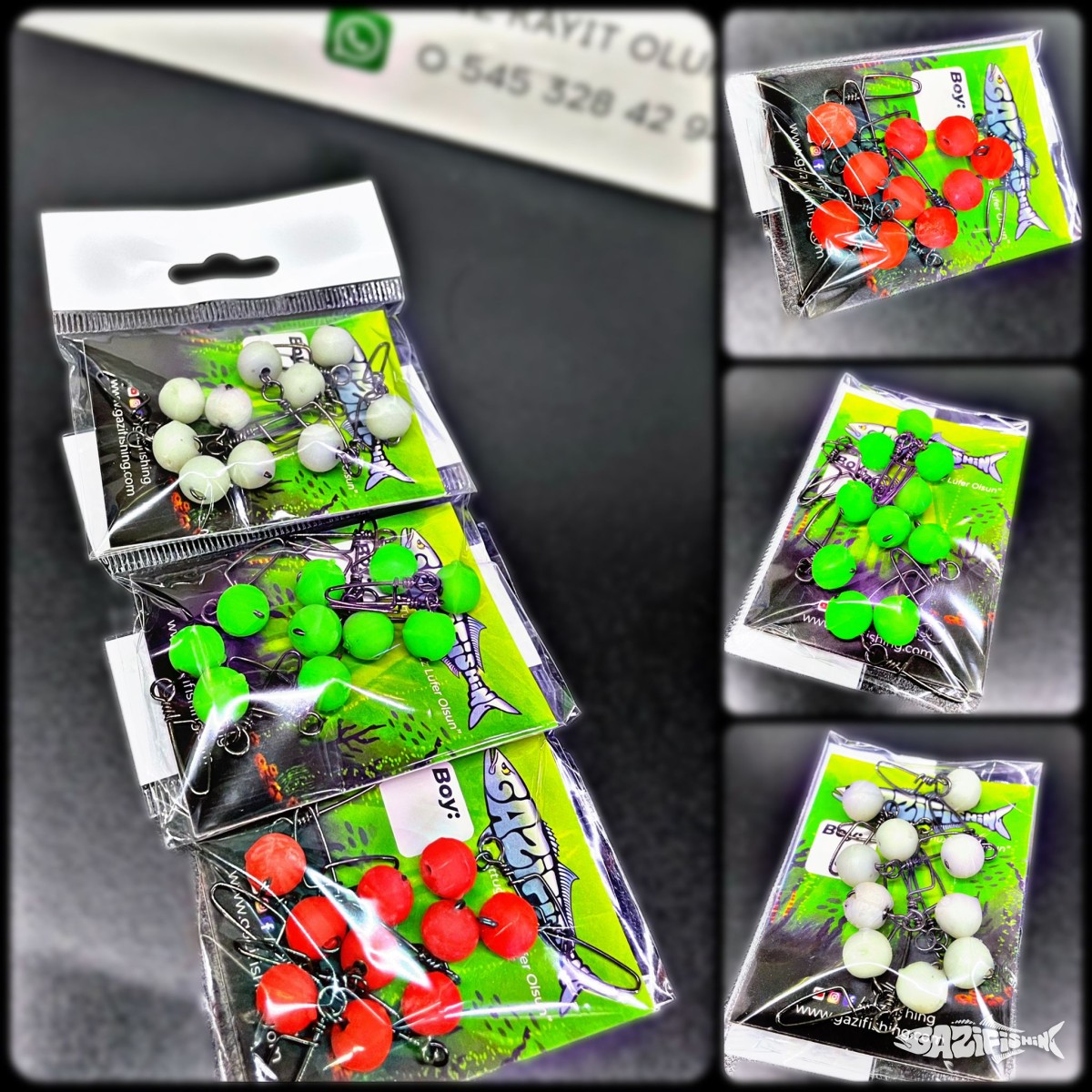 Boncuklu Fırdöndülü Klips