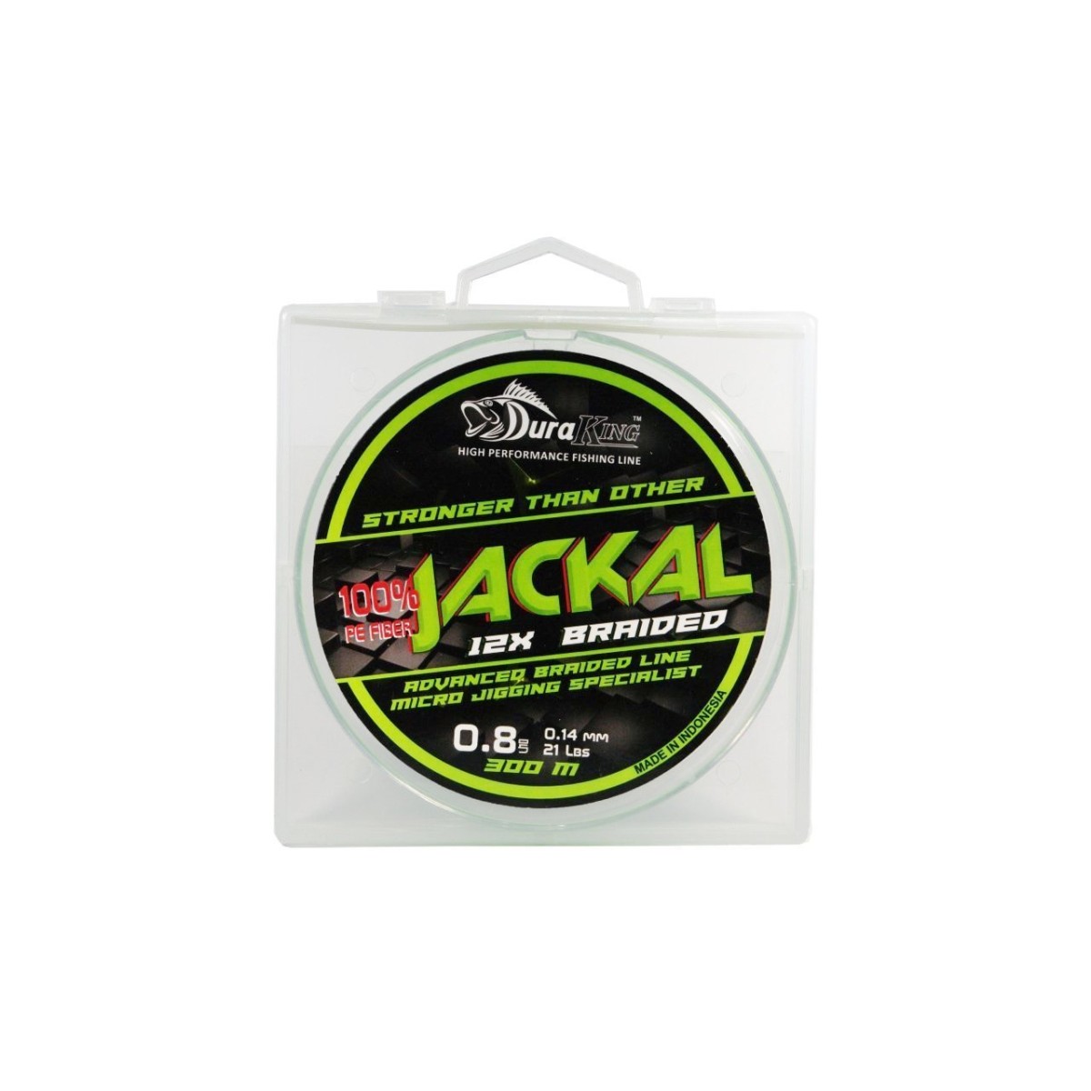 Duraking Jackal 12X Moss Green İp Misina
