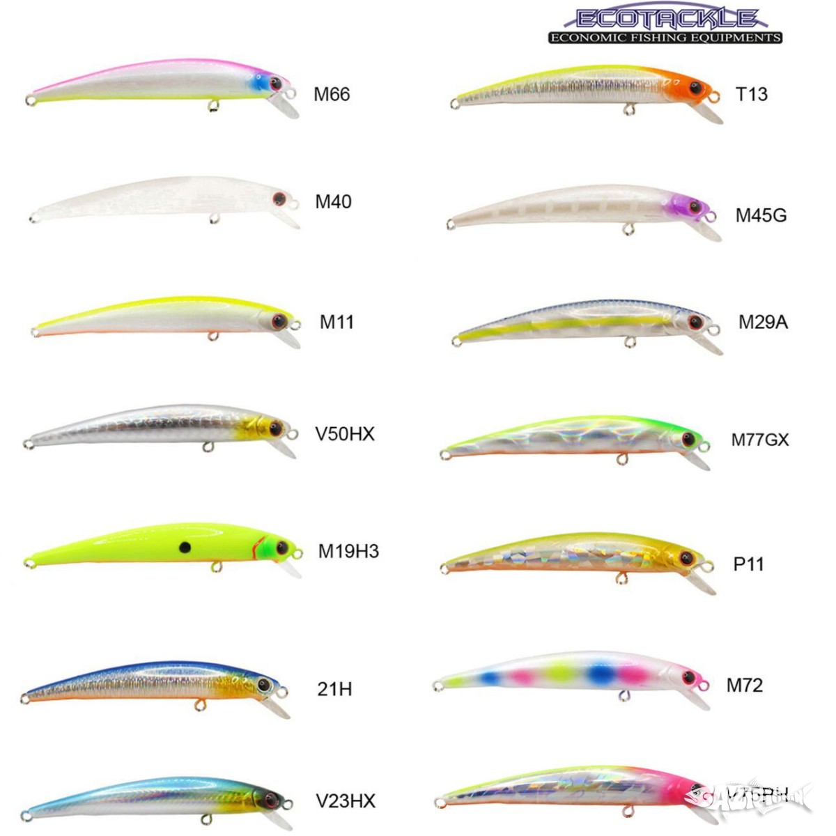 Ecotackle Esperes 90F 9Cm 3.8G Maket Balık