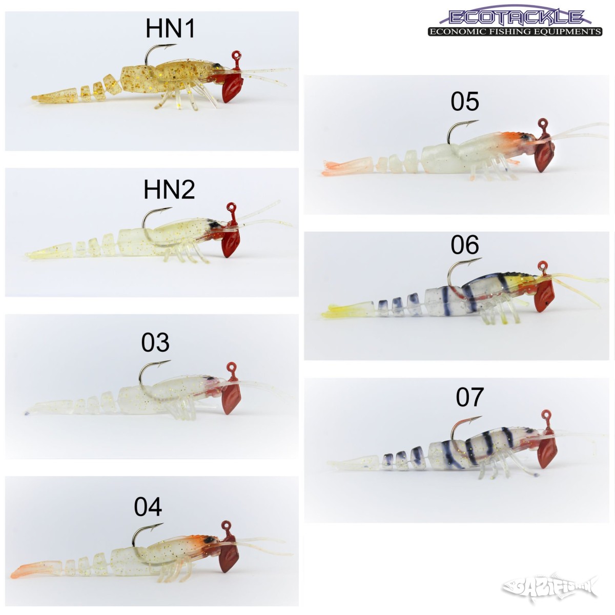 Ecotackle Melagues Bezli Karides 7.5Cm