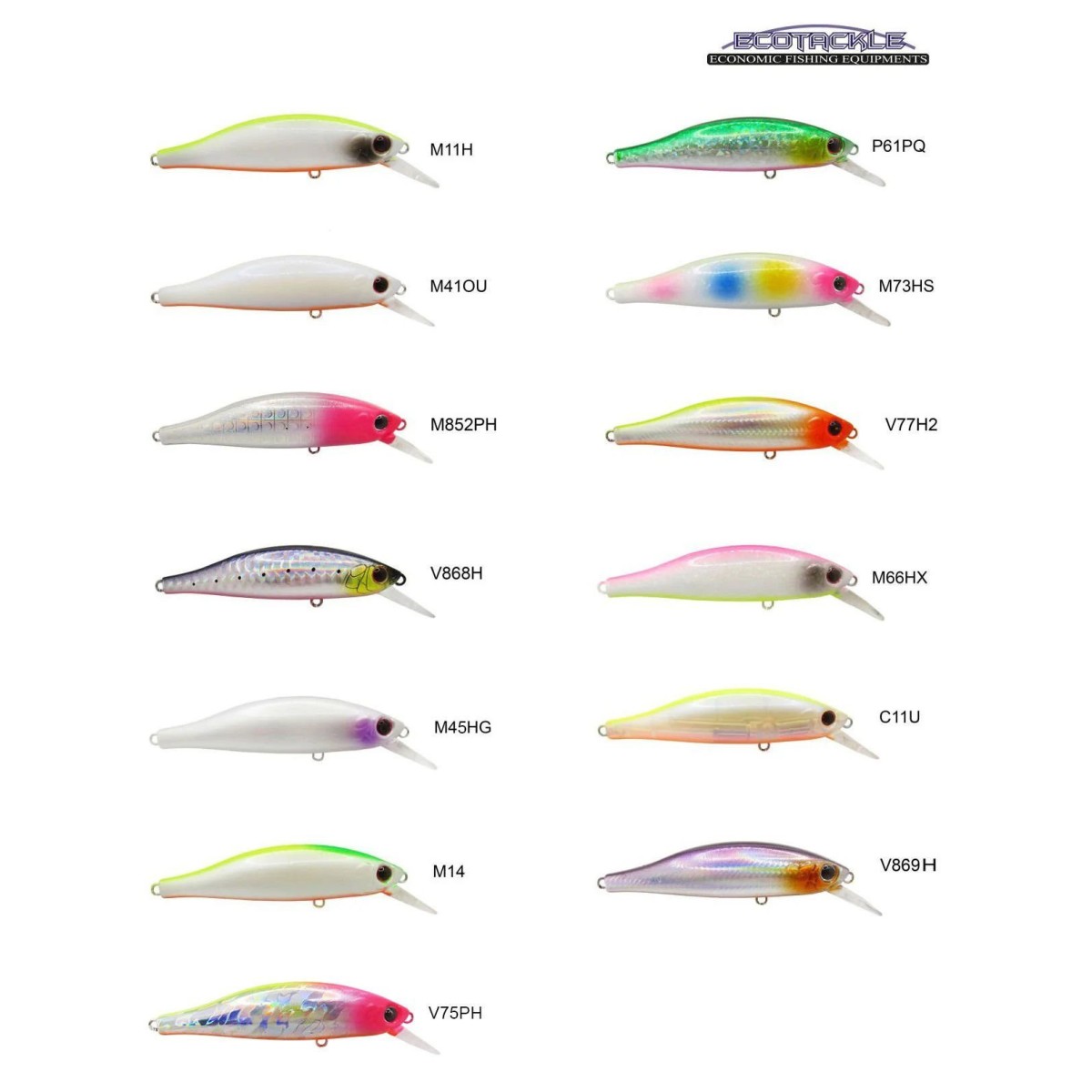 Ecotackle Narrow Athlete 80S 8Cm 12G Maket Balık