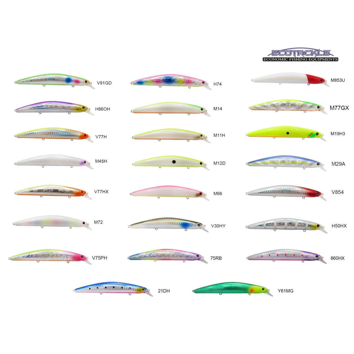 Ecotackle Ultimate Bass 125F 12.5Cm 21G Maket Balık