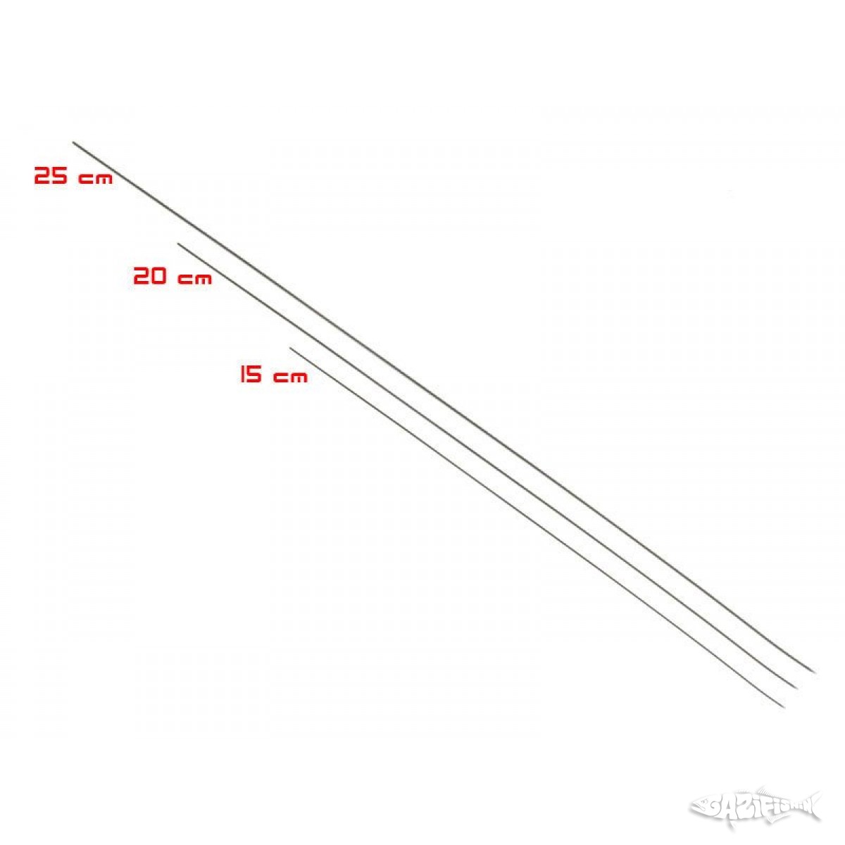 Fladen Canlı Kurt Sülünez Yem Şişi 15-20-25 cm