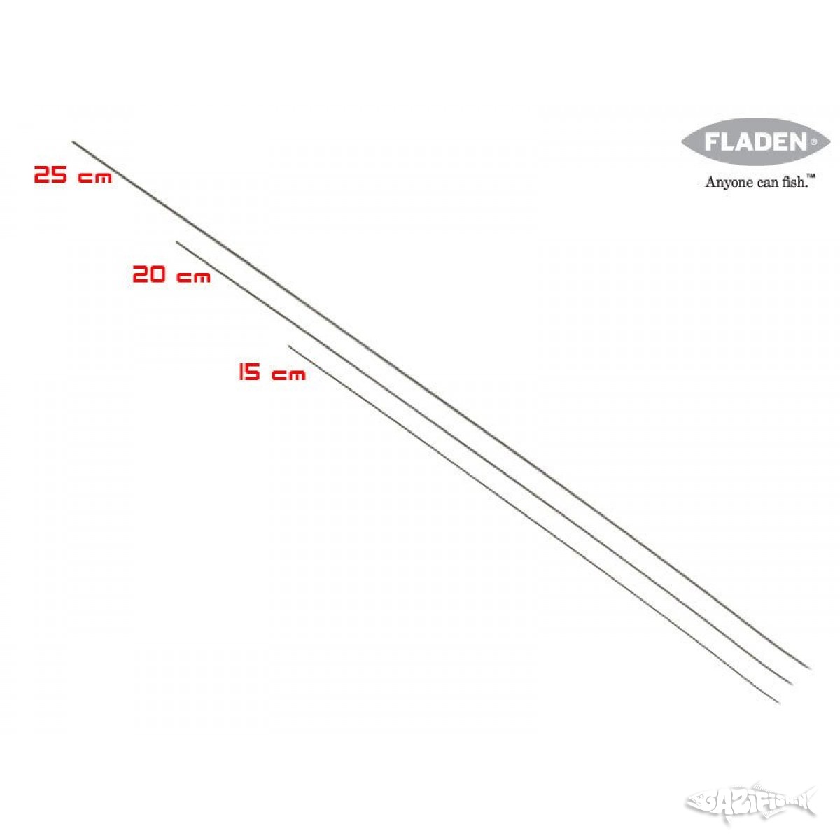 Fladen Canlı Kurt Sülünez Yem Şişi 15-20-25 cm
