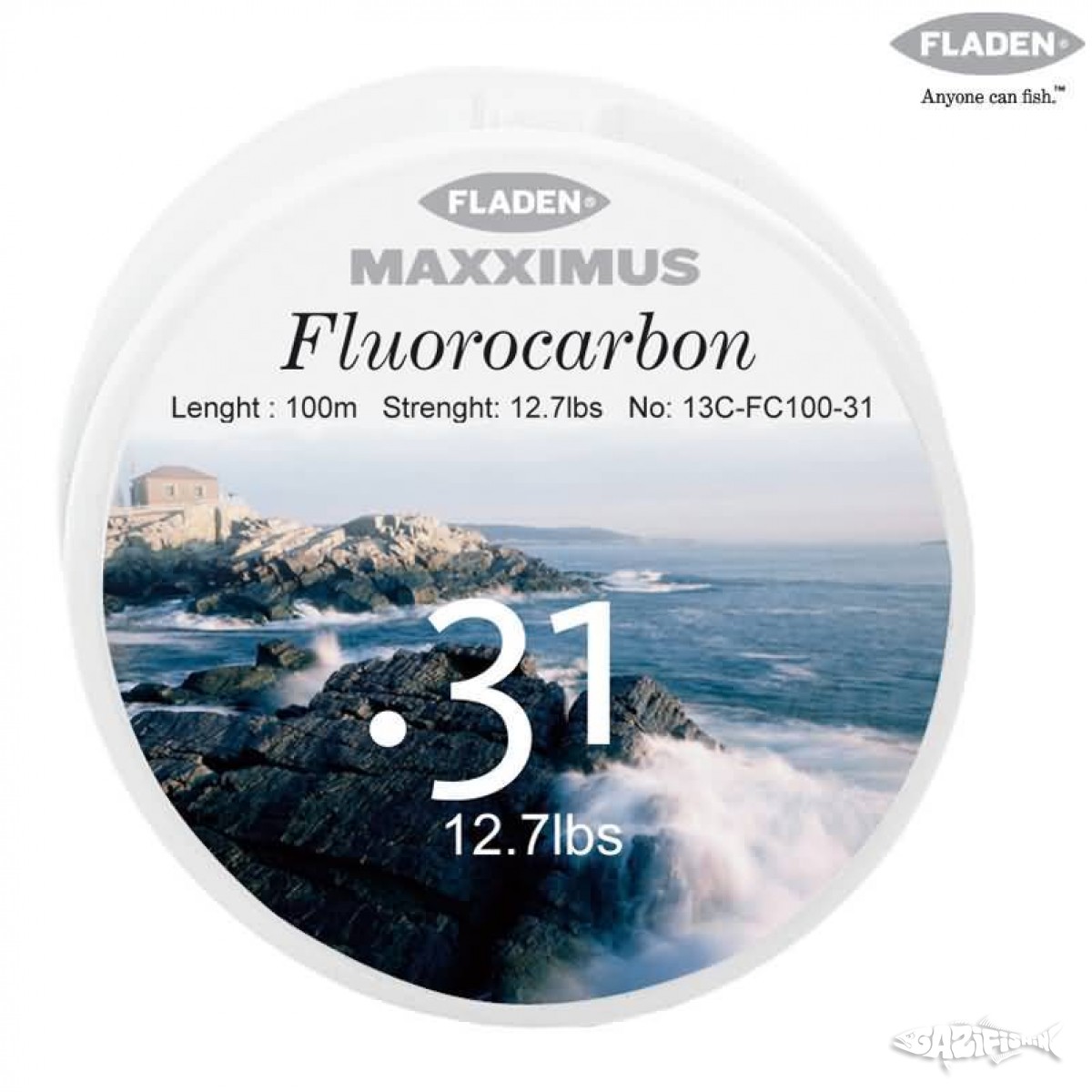 Fladen Maxximus Fluorocarbon Misina 100M