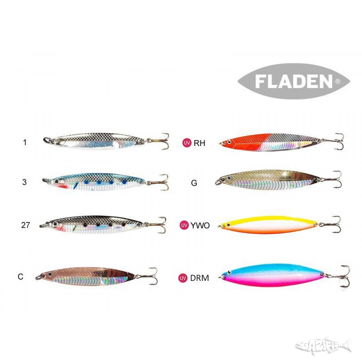 Fladen Nidingen Lüfer Kaşık 12 G