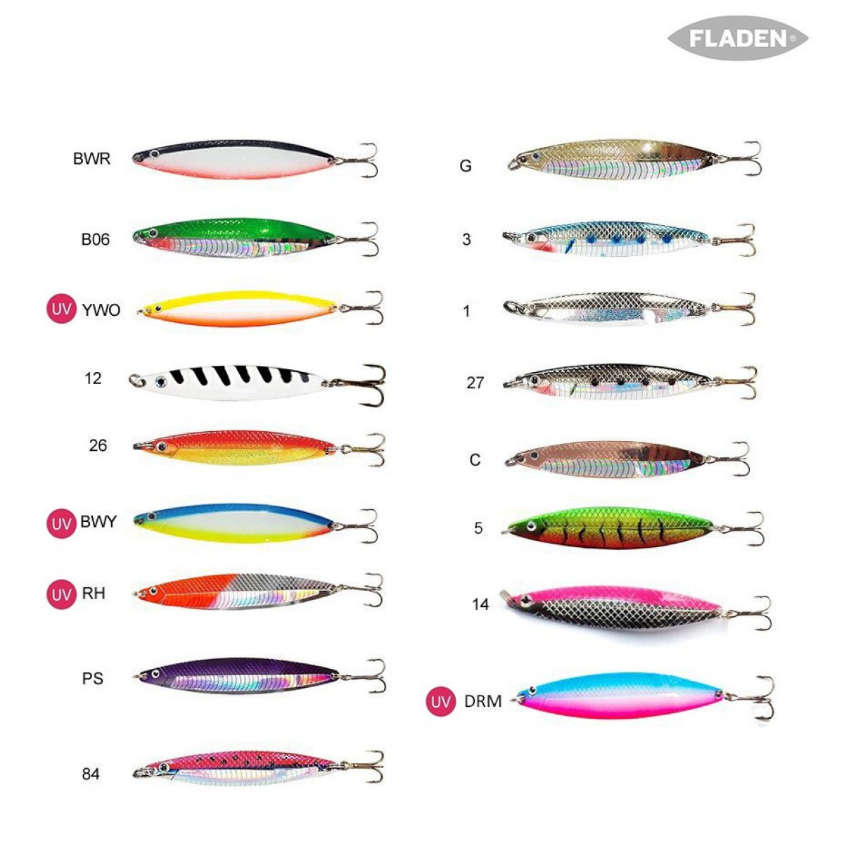 Fladen Nidingen Lüfer Kaşık 18 G