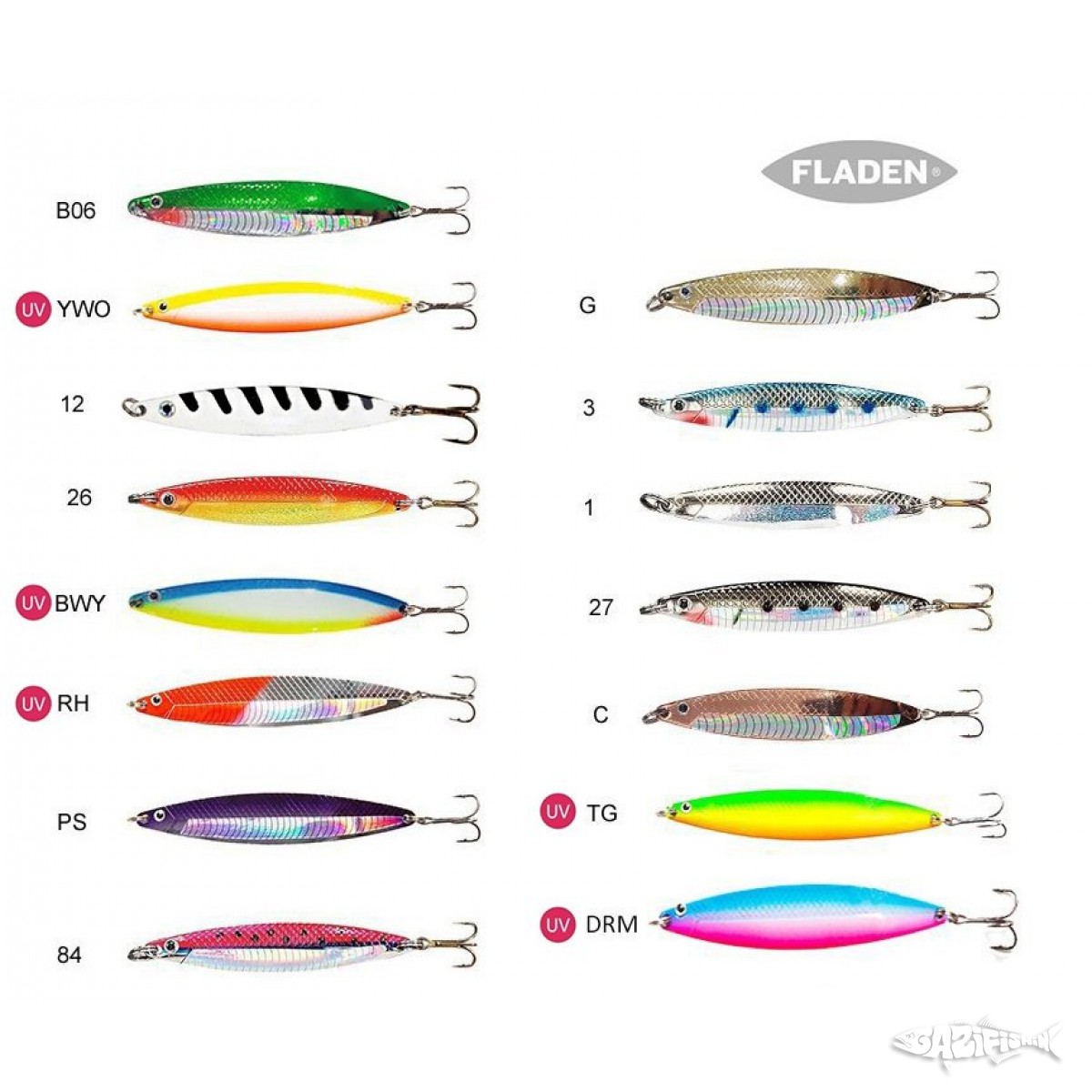 Fladen Nidingen Lüfer Kaşık 22 Gr