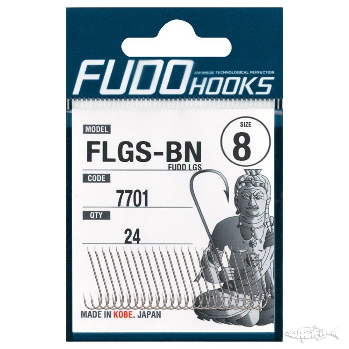 Fudo 7701 Uzun Pala Siyah Nikel İğne