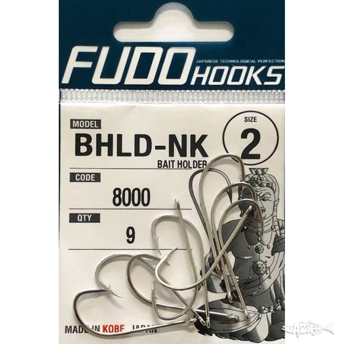 Fudo 8001 Bait Holder Black Nikel