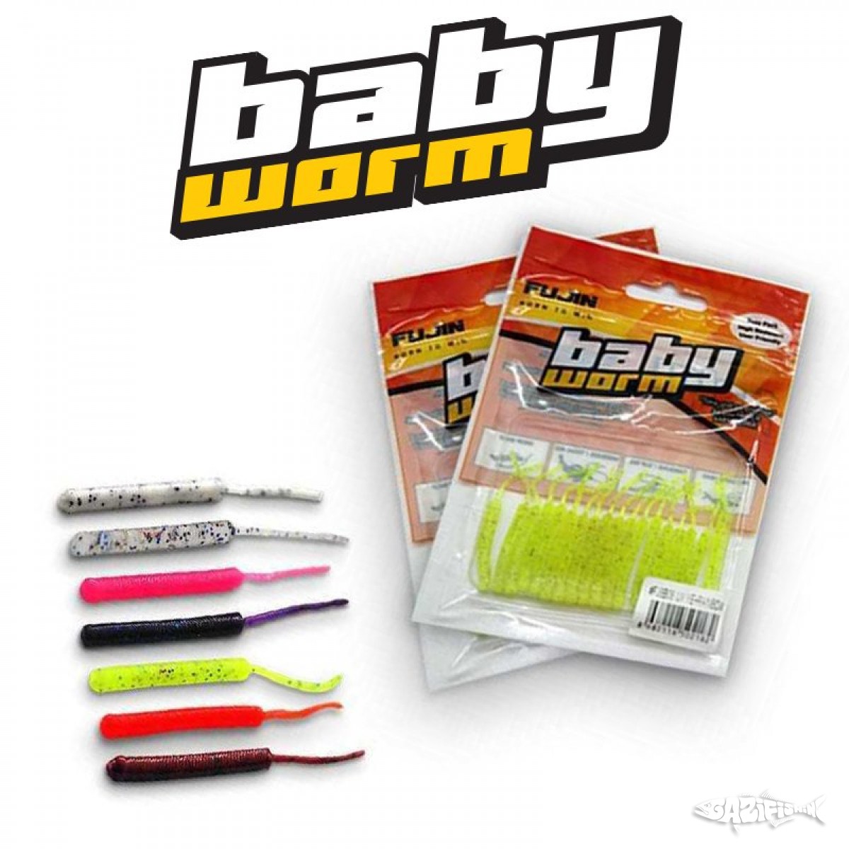 Fujin Baby Worm 5.2 cm Floating LRF Silikon Yem