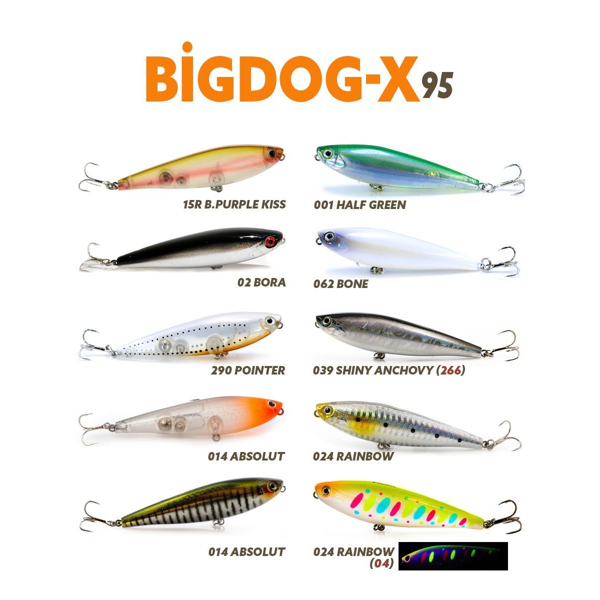 FUJIN Big Dog-x BDX-95SW Maket Balık