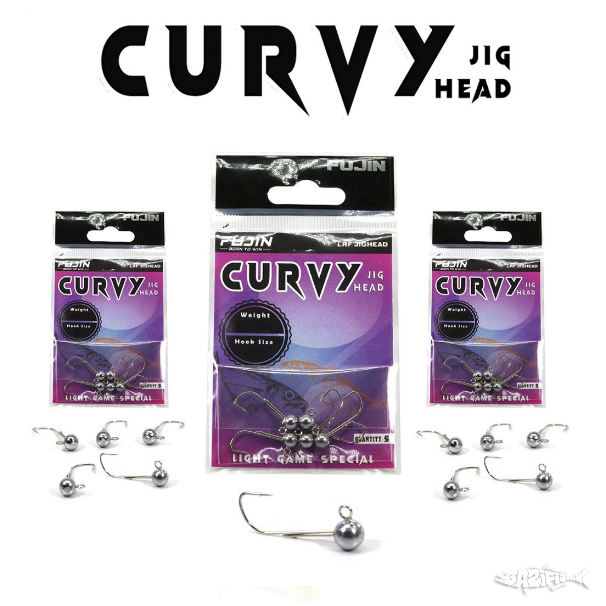 Fujin Curvy LRF Jig Head