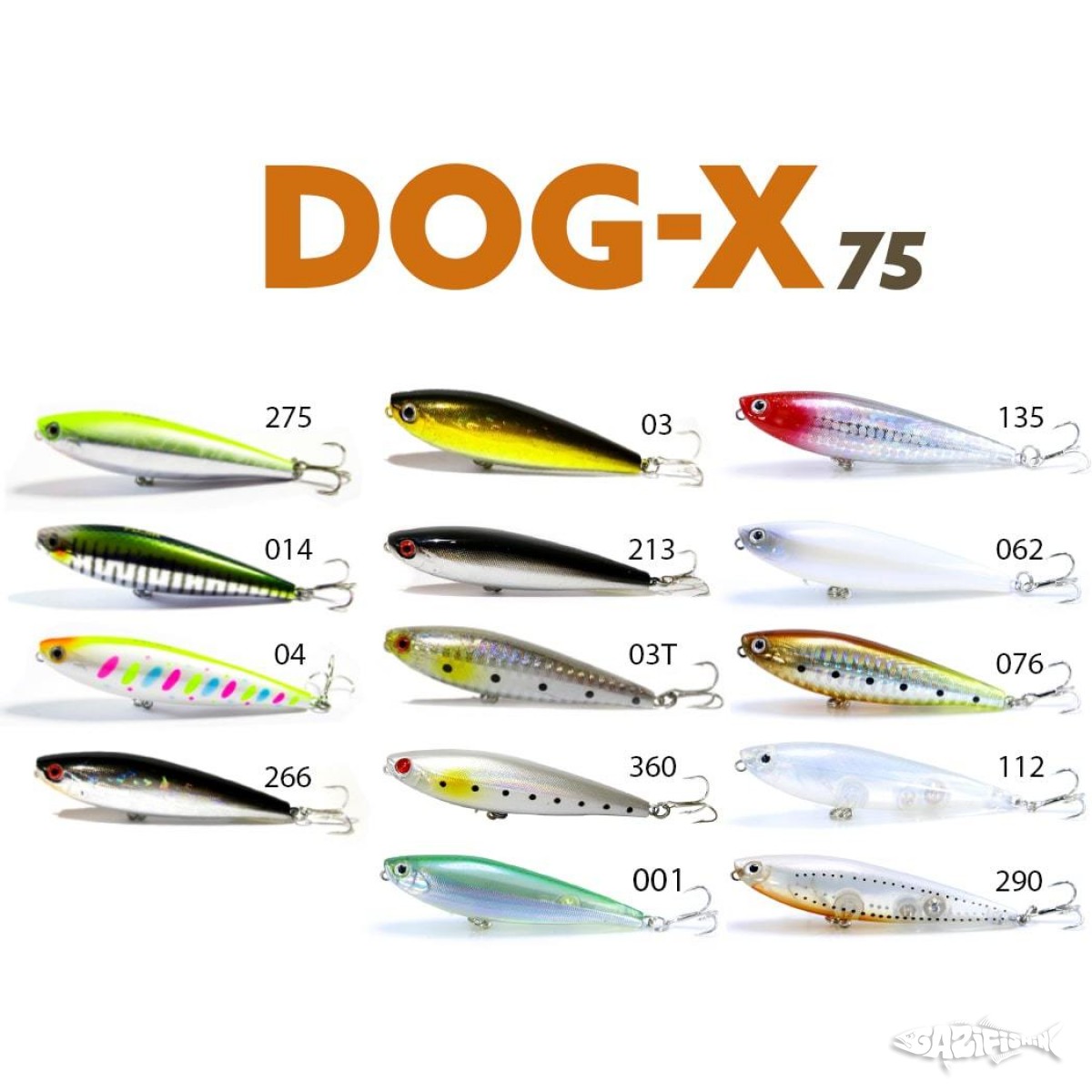 FUJIN Dog-x 7.5cm 8.5gr Maket Balık