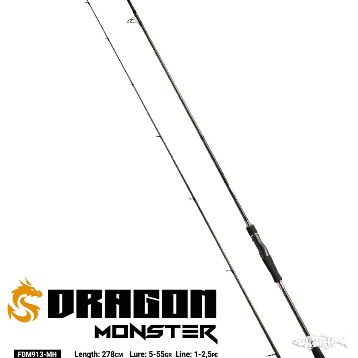 Fujin Dragon Monster 278cm 5-55gr Spin Kamışı