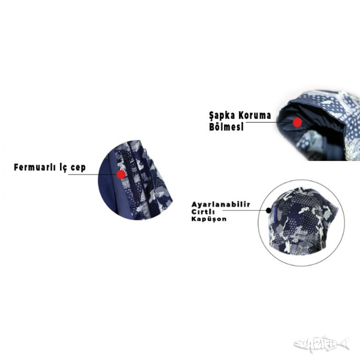 Fujin DryTech Camo Mont