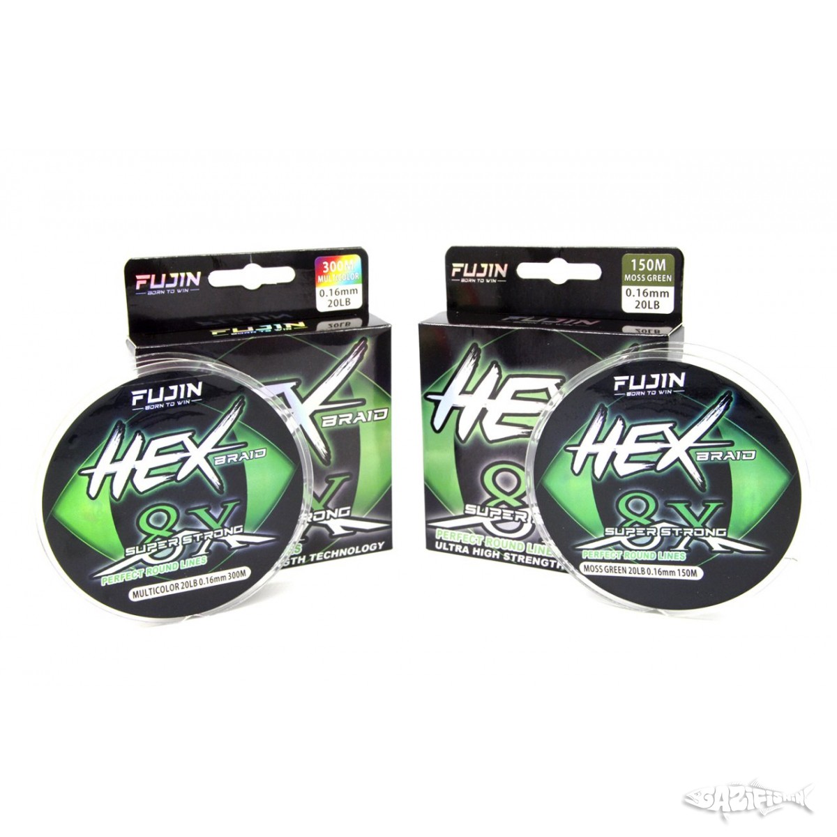Fujin Hex Braid 8x Moss Green 150mt PE İp Misina
