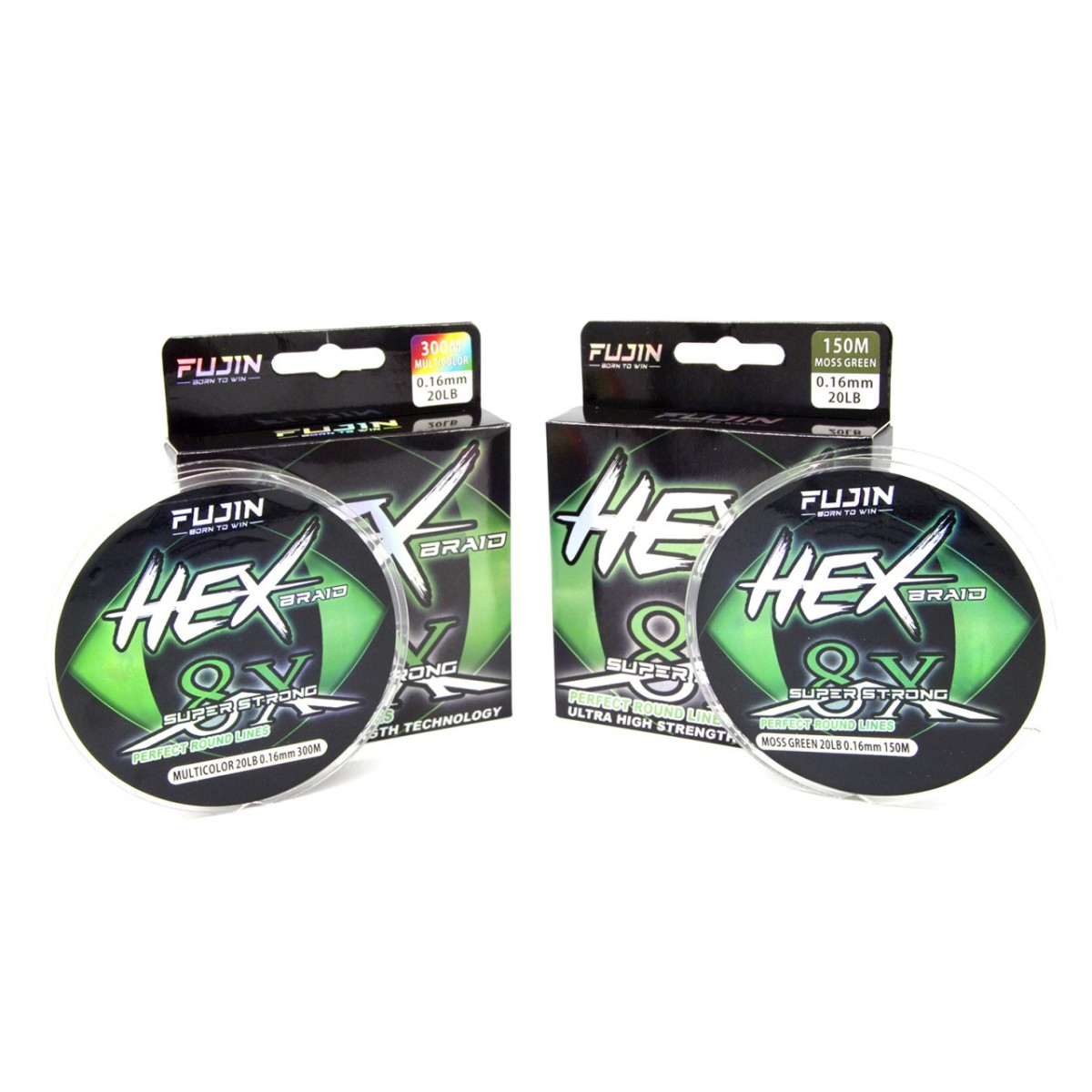 Fujin Hex Braid 8x Multicolor 300mt PE İp Misina