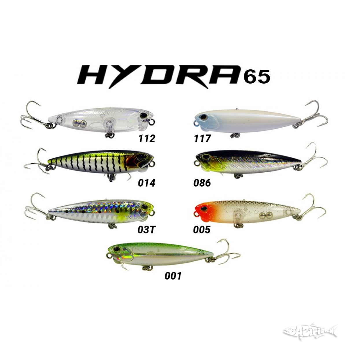 Fujin Hydra 65 mm 5.5 gr LRF Su Üstü Maket Balık