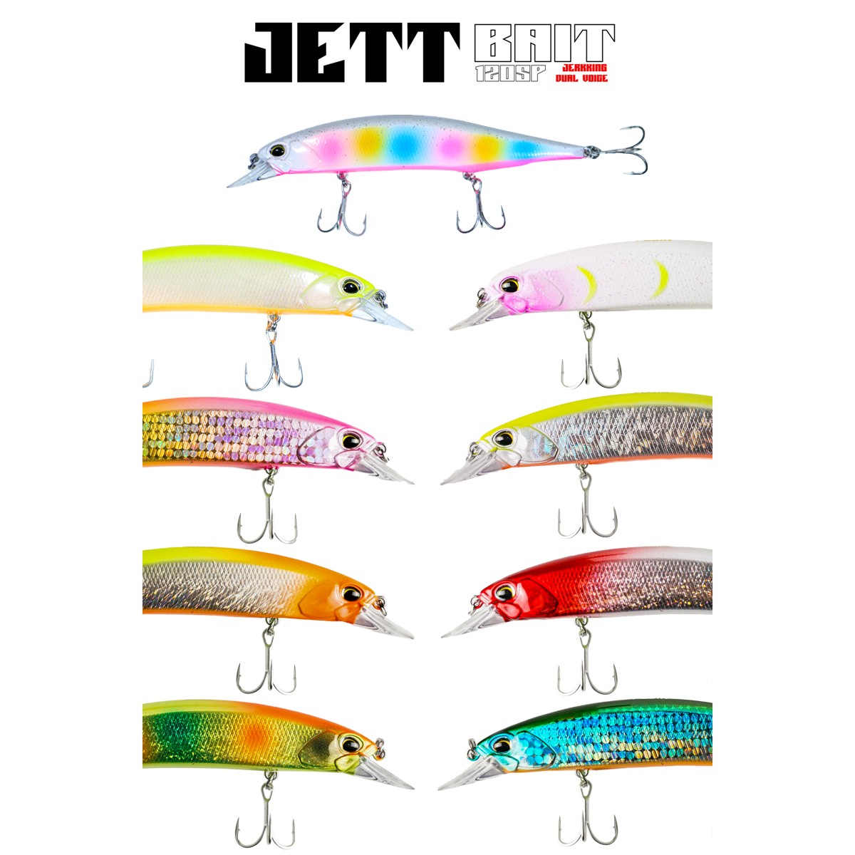 Fujin Jett Bait 120SP 18gr 120mm Maket Balık