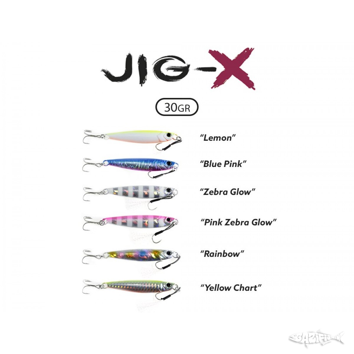 FUJIN JIG-X 30gr Shore Jigging Jig