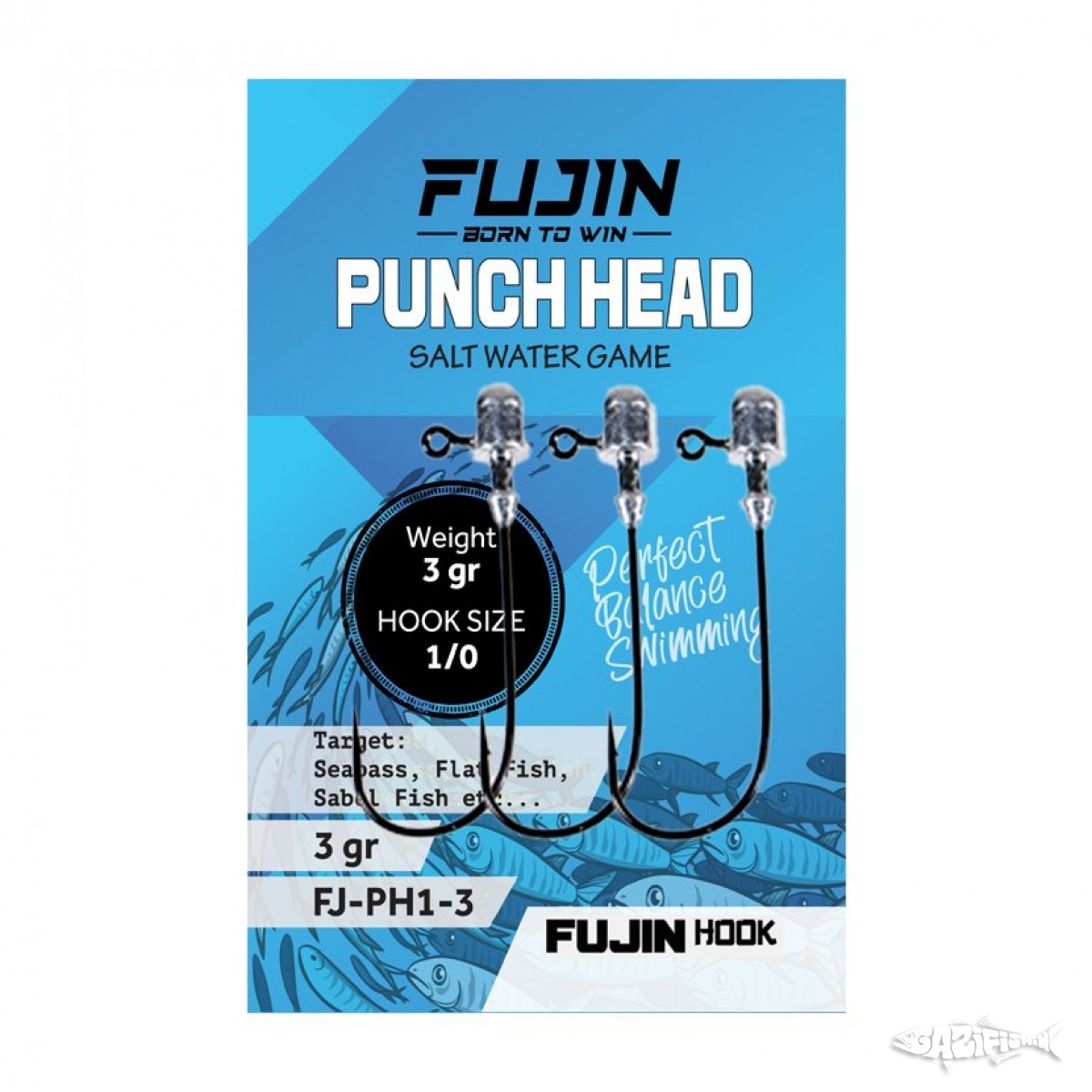 Fujin Punch Head Jighead FJ-PH #1/0