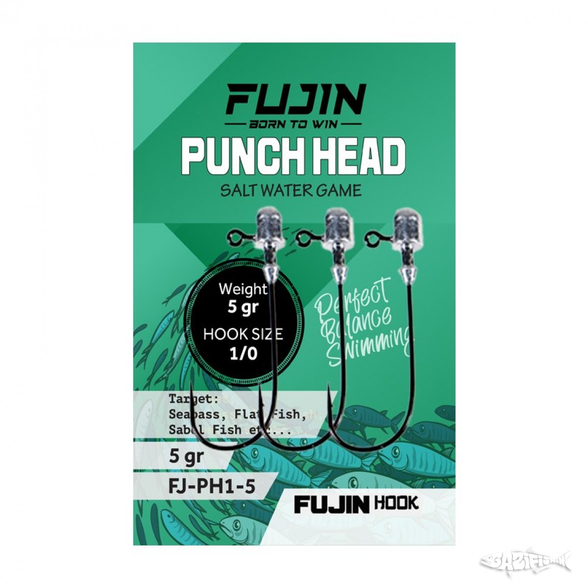 Fujin Punch Head Jighead FJ-PH #1/0