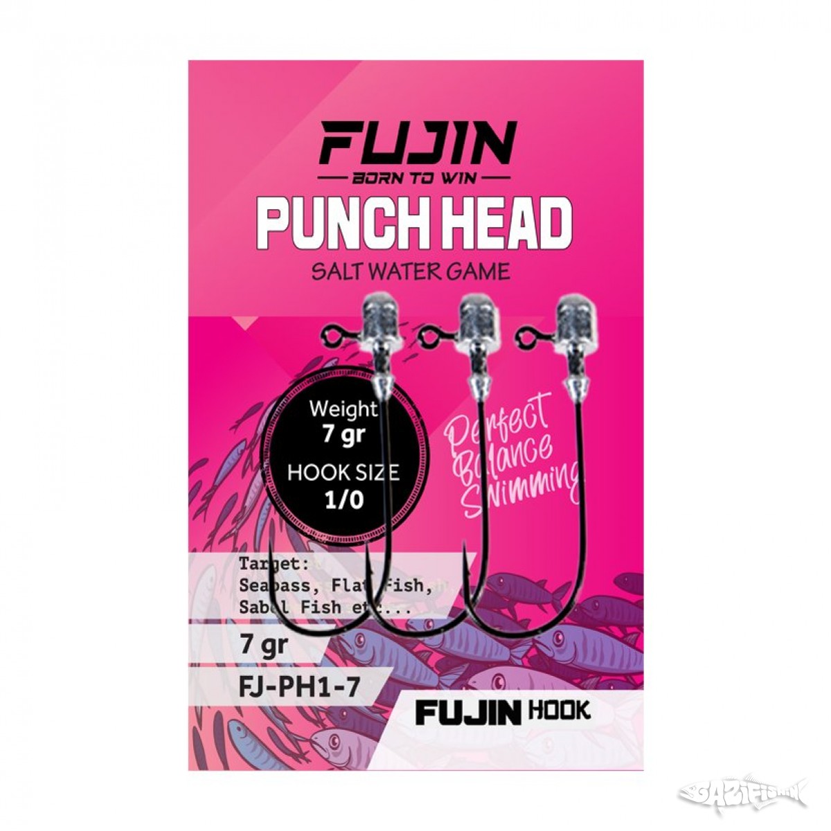 Fujin Punch Head Jighead FJ-PH #1/0
