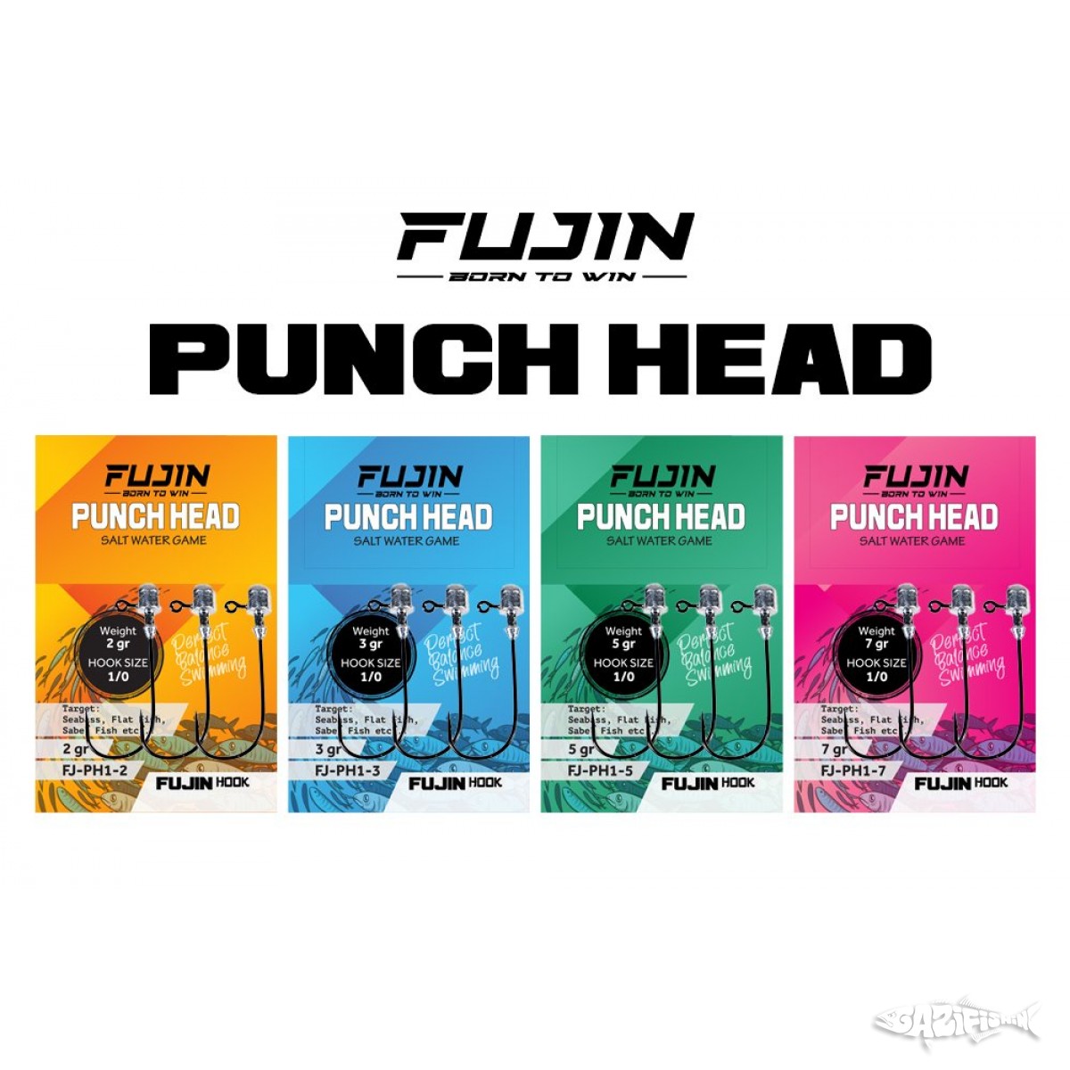 Fujin Punch Head Jighead FJ-PH #1/0