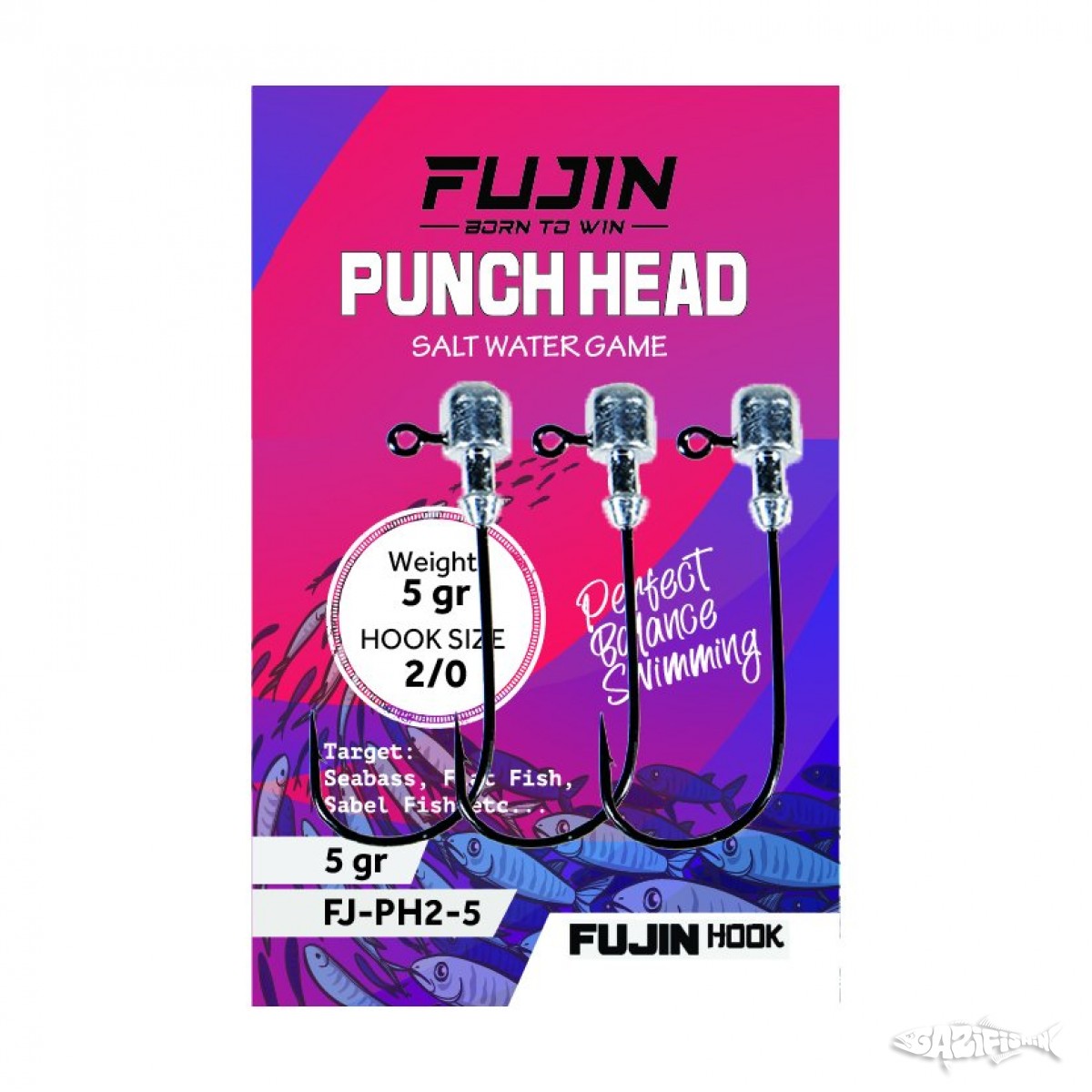 Fujin Punch Head Jighead FJ-PH #2/0