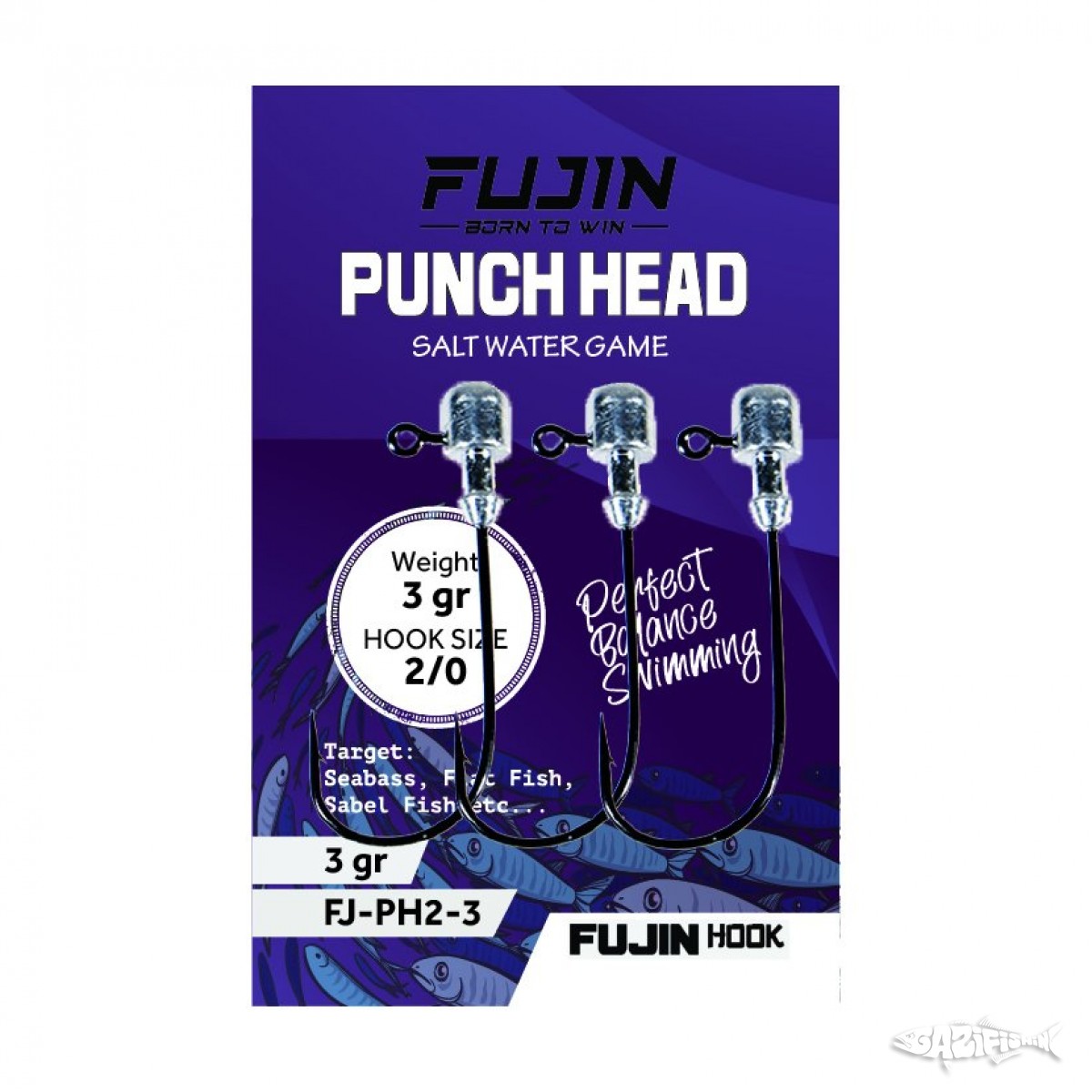 Fujin Punch Head Jighead FJ-PH #2/0