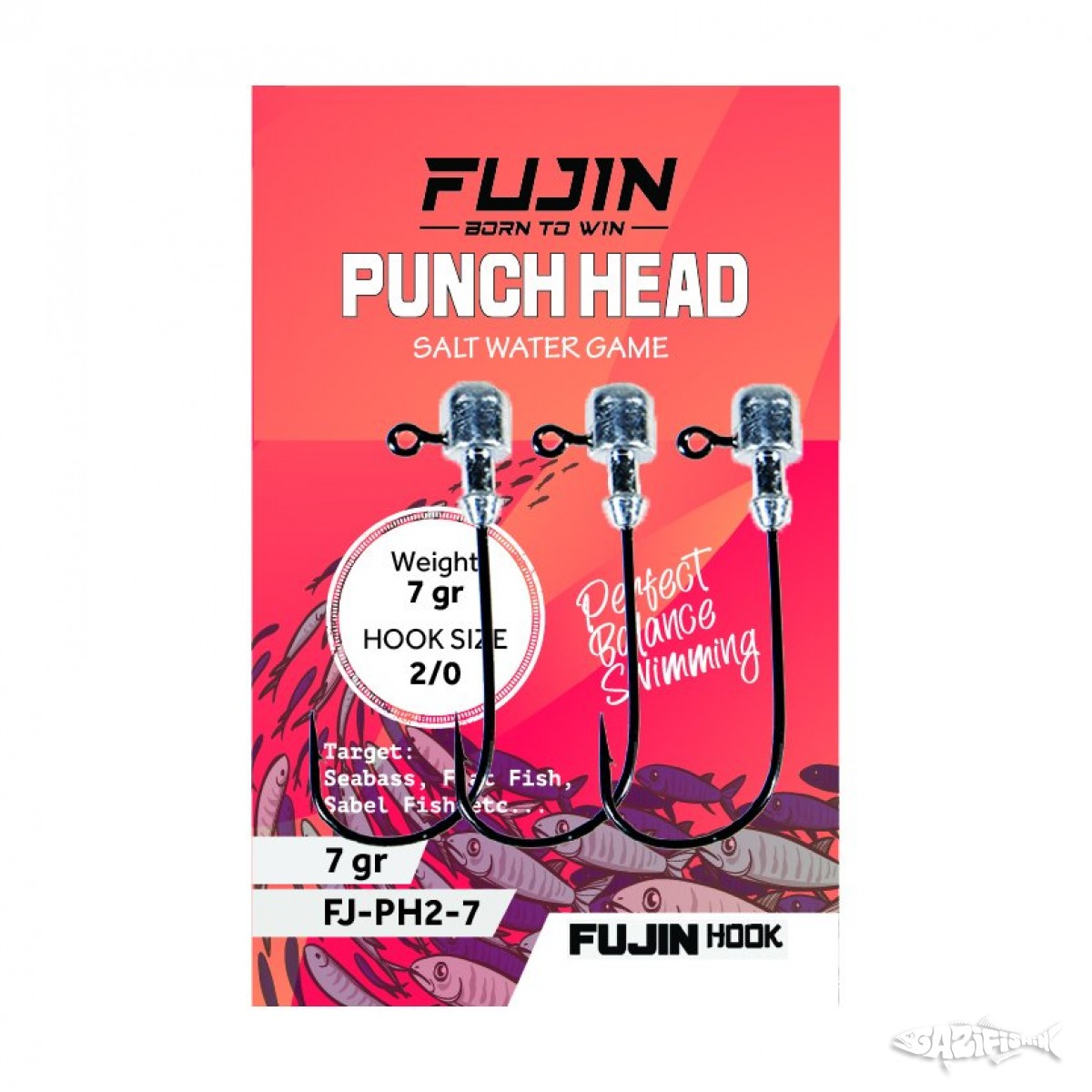 Fujin Punch Head Jighead FJ-PH #2/0