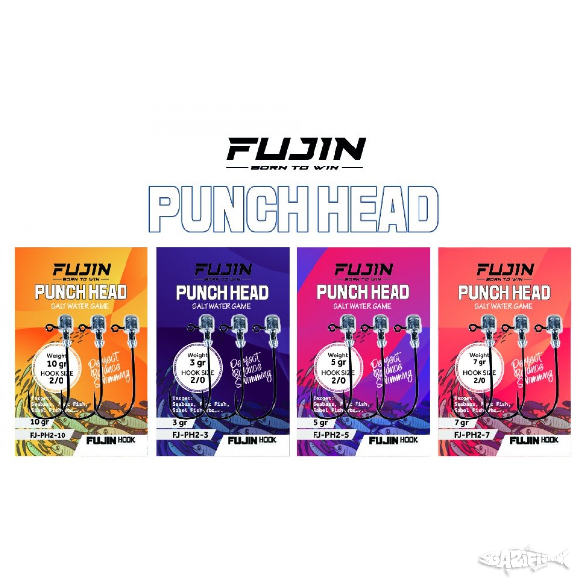 Fujin Punch Head Jighead FJ-PH #2/0