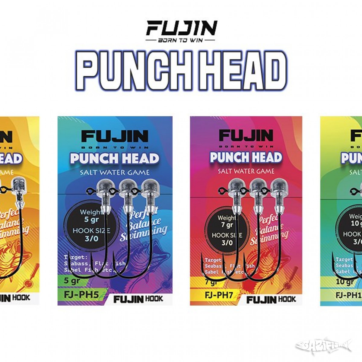Fujin Punch Head Jighead FJ-PH #3/0