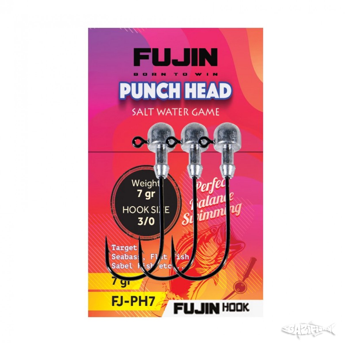 Fujin Punch Head Jighead FJ-PH #3/0