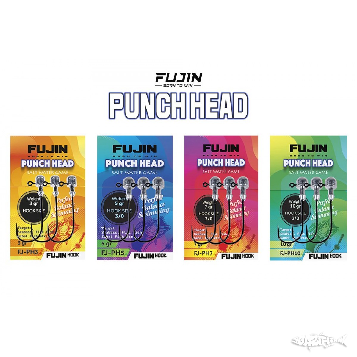 Fujin Punch Head Jighead FJ-PH #3/0