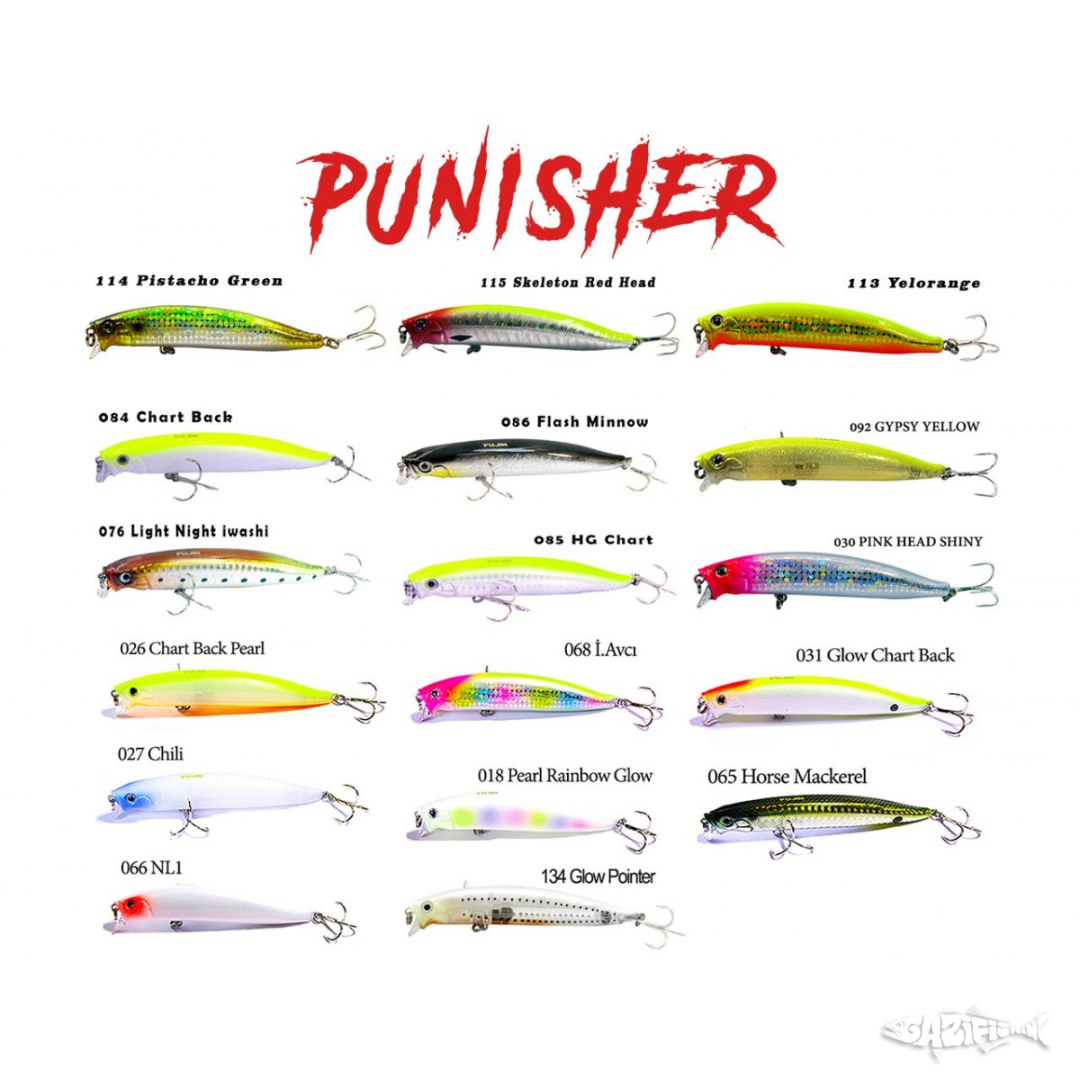 Fujin Punisher Maket Balık PN105SW