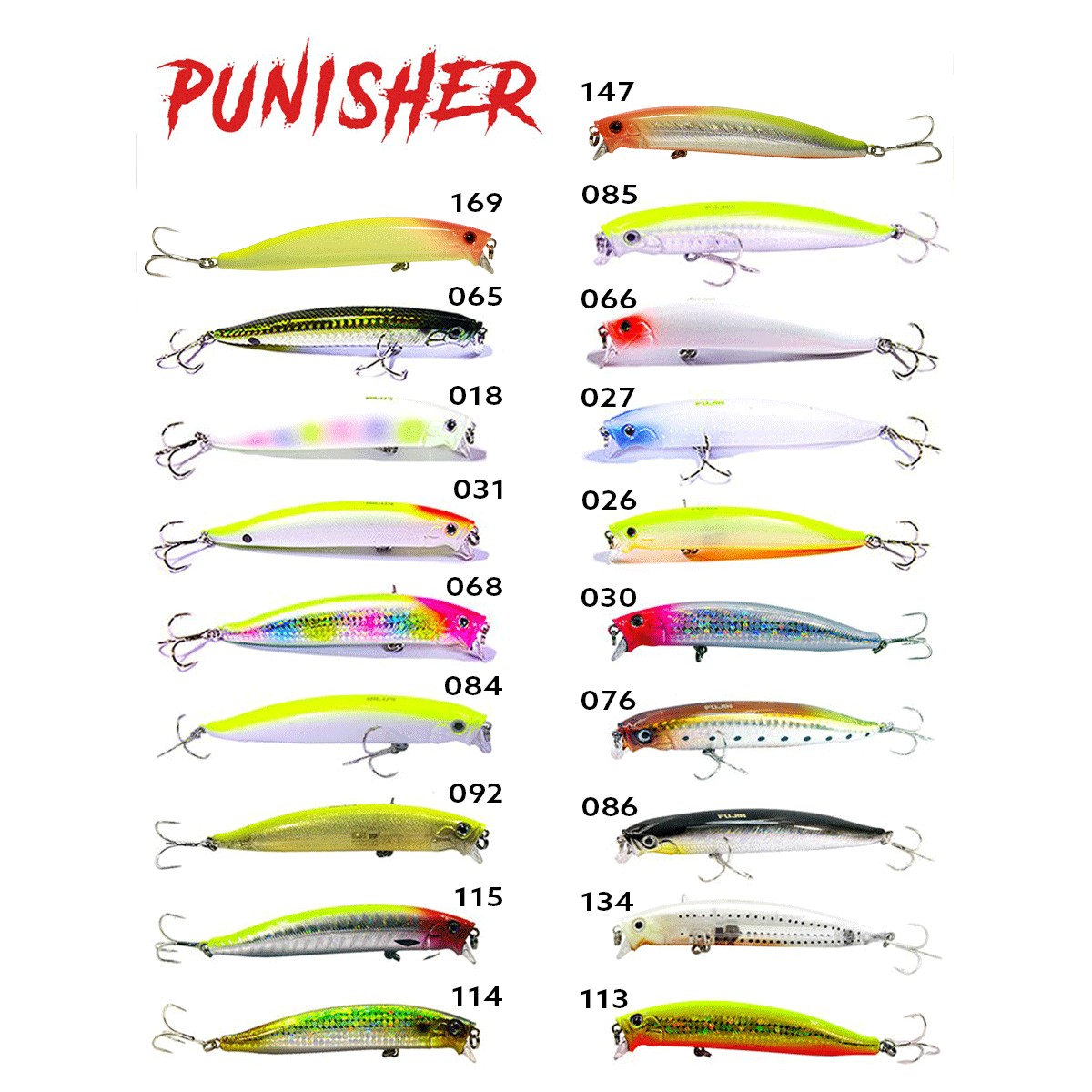 Fujin Punisher Maket Balık PN105SW