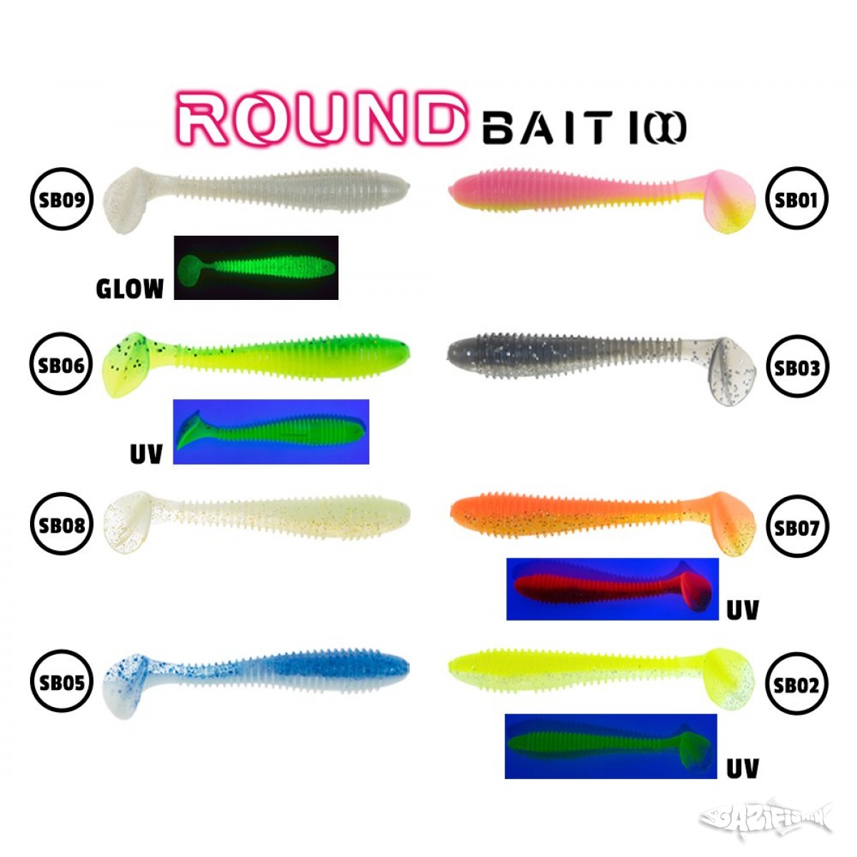 Fujin Round Bait 100mm 7.47gr Silikon Balık Yem