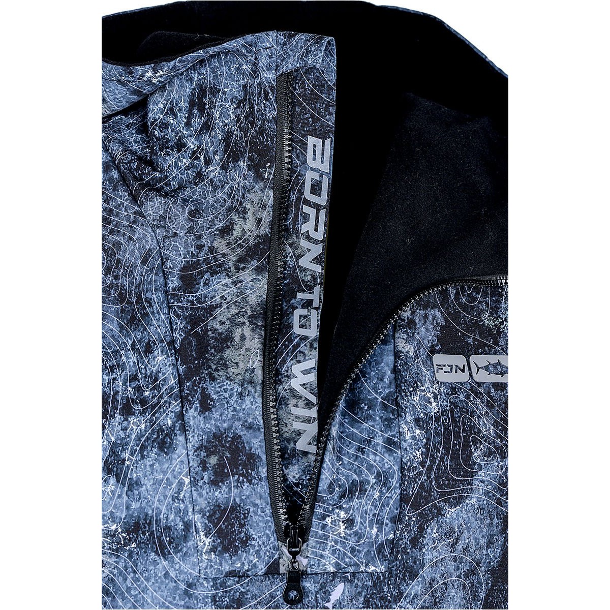 Fujin SeaGame Technical Polar Hoodie Grey Reef