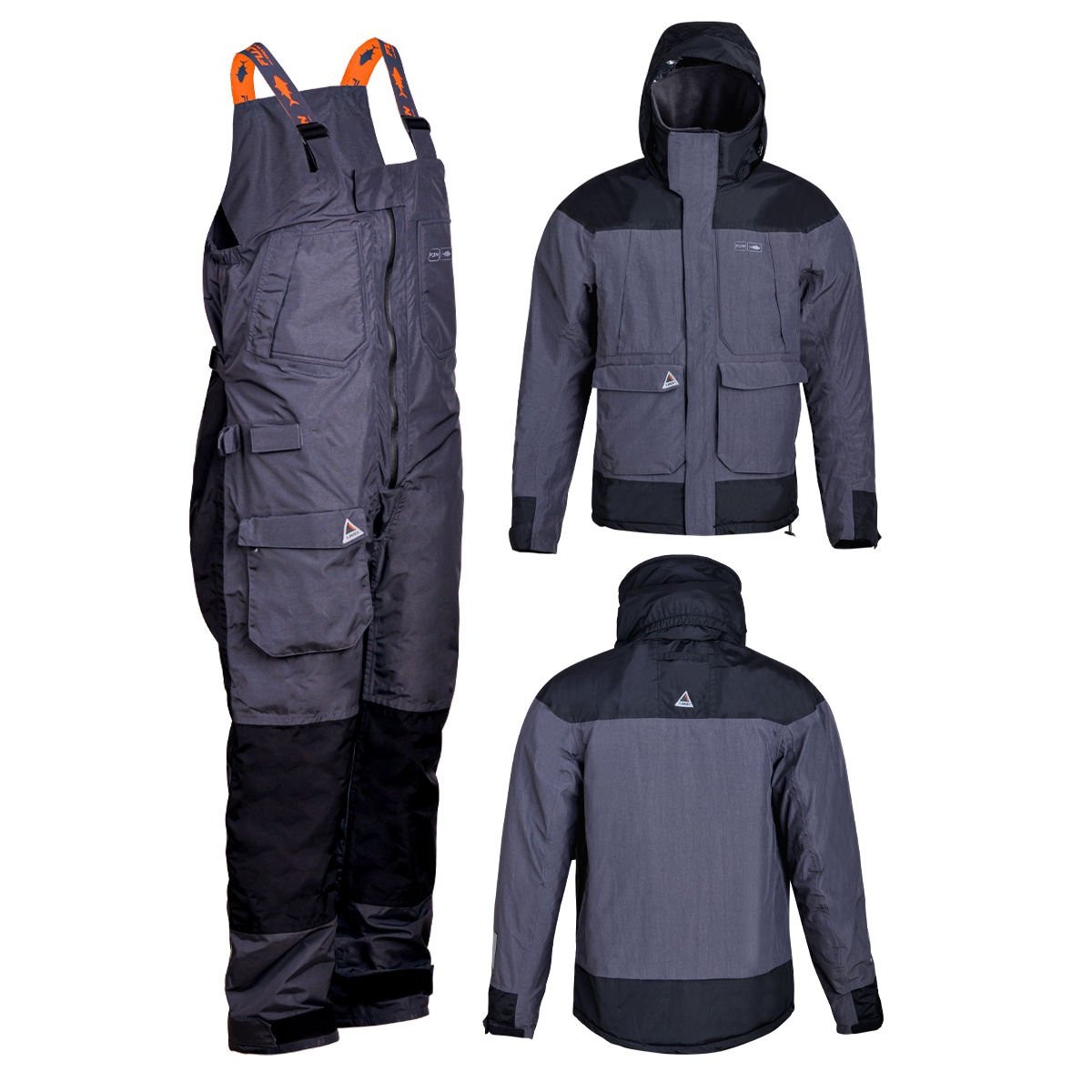 Fujin Storm Mont & Salopet Takım Black Grey