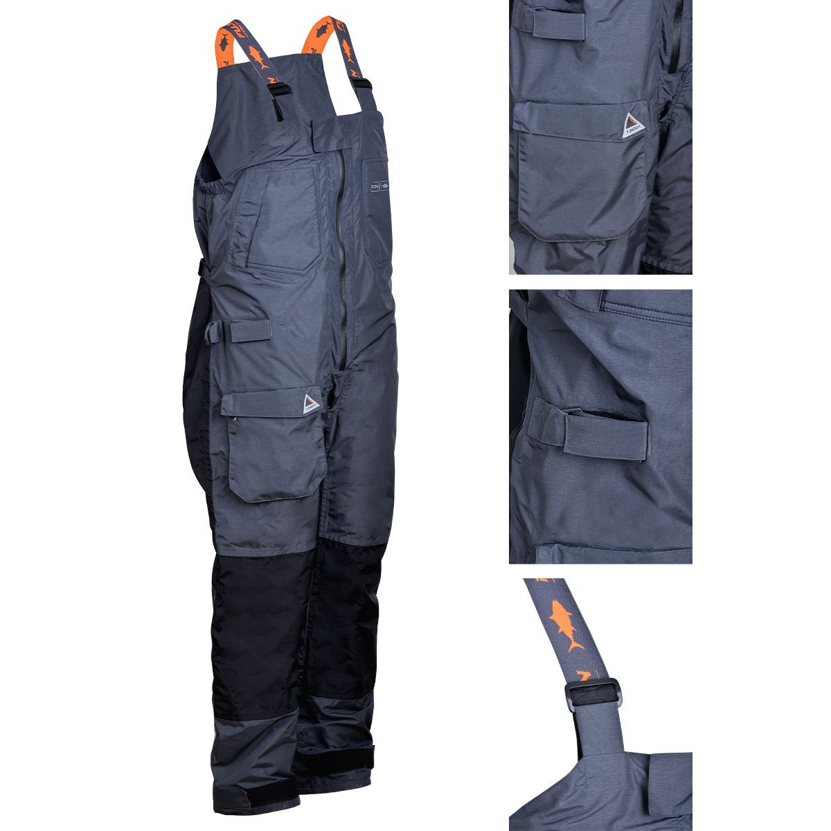 Fujin Storm Mont & Salopet Takım Black Grey