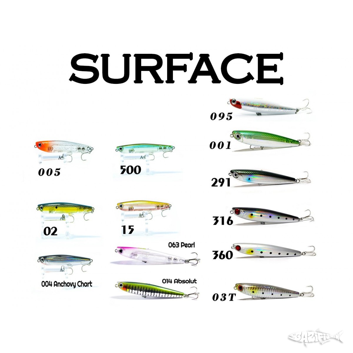 FUJIN Surface Minnow 90mm 12.3gr Maket Balık