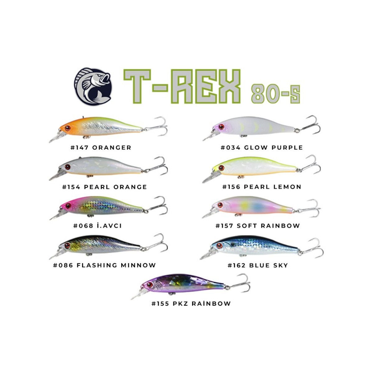 Fujin T-Rex 80S 11gr 80mm Maket Balık