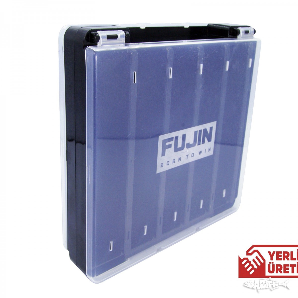 Fujin Tackle Box FTB145DS Çift Taraflı Maket Balık Kutusu