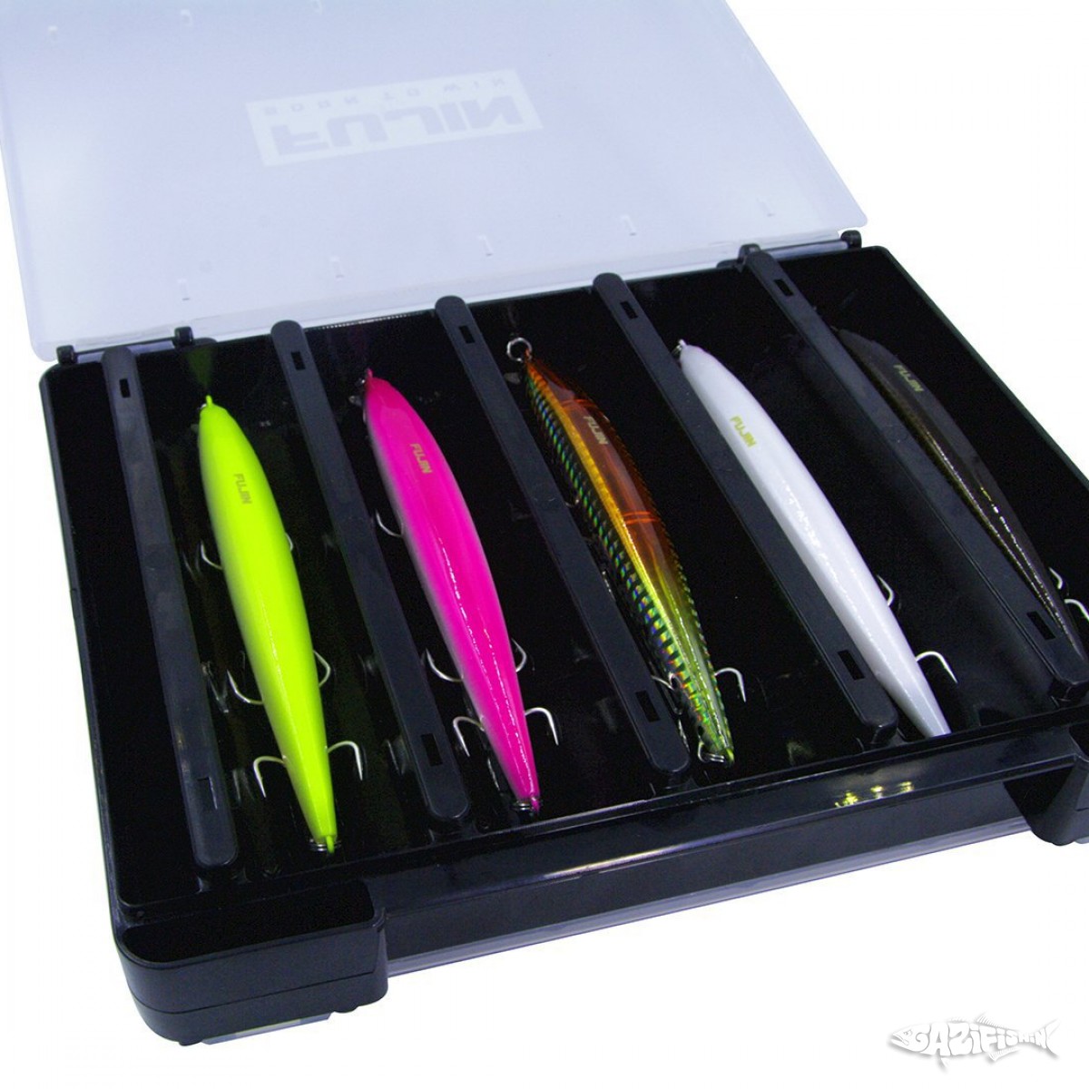 Fujin Tackle Box FTB145DS Çift Taraflı Maket Balık Kutusu