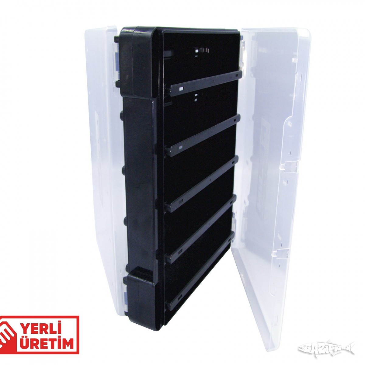 Fujin Tackle Box FTB145DS Çift Taraflı Maket Balık Kutusu