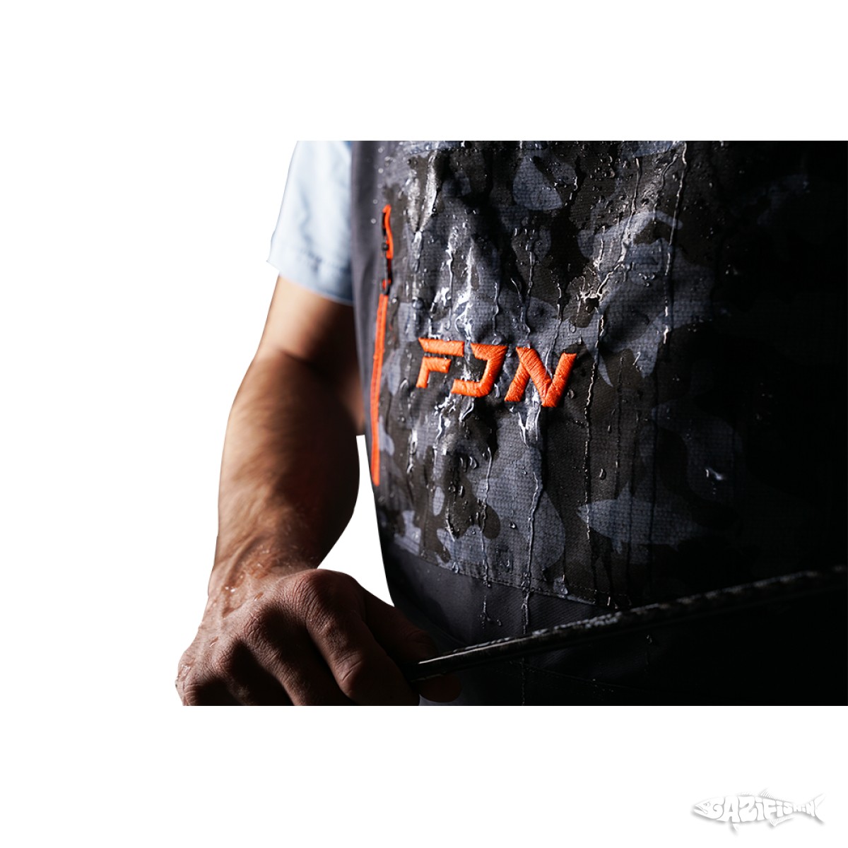 Fujin Trousers Tulum Camo Grey