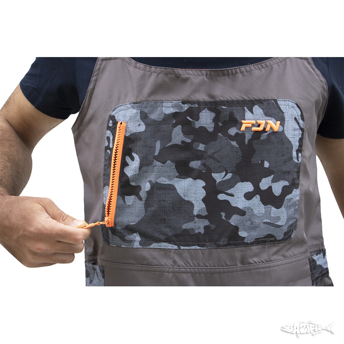 Fujin Trousers Tulum Camo Grey